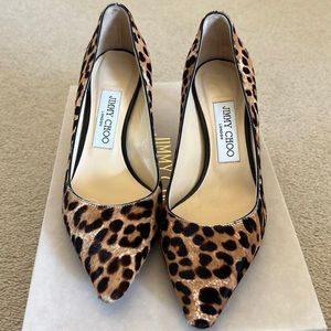 Leopard Jimmy Choo Heels Size 36